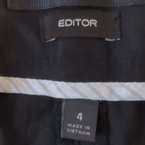 Express Design Studio Editor Shorts Black NWT Size 4 - Picture 8 of 8